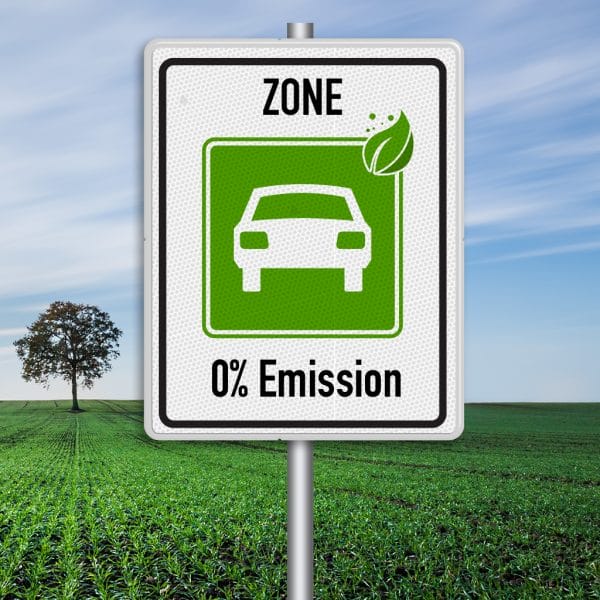 Emissievrije zones per 2025
